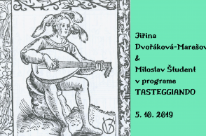 Jiřina Dvořáková-Marešová & Miloslav Študent v programe TASTEGGIANDO 