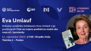 Literárny salón: Preživšia holokaustu Eva Umlauf