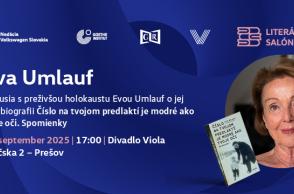 Literárny salón: Preživšia holokaustu Eva Umlauf