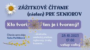 Zážitkové čítanie VI. - Kto tvorí, ten je i tvorený! 