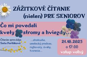 Zážitkové čítanie V. - Čo mi povedali kvety, stromy a hviezdy...