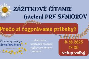 Zážitkové čítanie IV. - Prečo si rozprávame príbehy? 