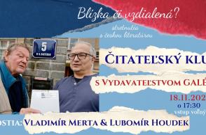 Čitateľský klub s Vydavateľstvom GALÉN - L. Houdek & V. Merta