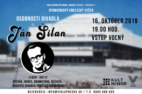 Osobnosti divadla - Ján ŠILAN