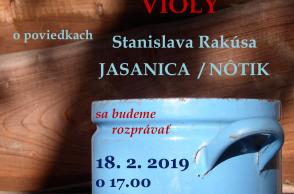 Čitateľský klub VIOLY o poviedkach Stanislava Rakúsa Jasanica/Nôtik