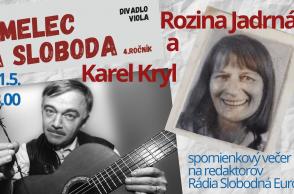 Rozina Jadrná a Karel Kryl - spomienkový večer 