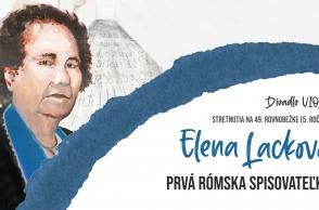Elena Lacková - prvá rómska spisovateľka